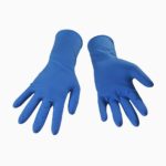 Dropship Disposable 14 Mil Blue Latex Gloves. Pack Of 50 High Risk Small  Glovs 12 Long With Textured Grid For Janitorial; Plumbing; Painting;  Automotive; Chemical Hand Protection. Powder Free. to Sell Online