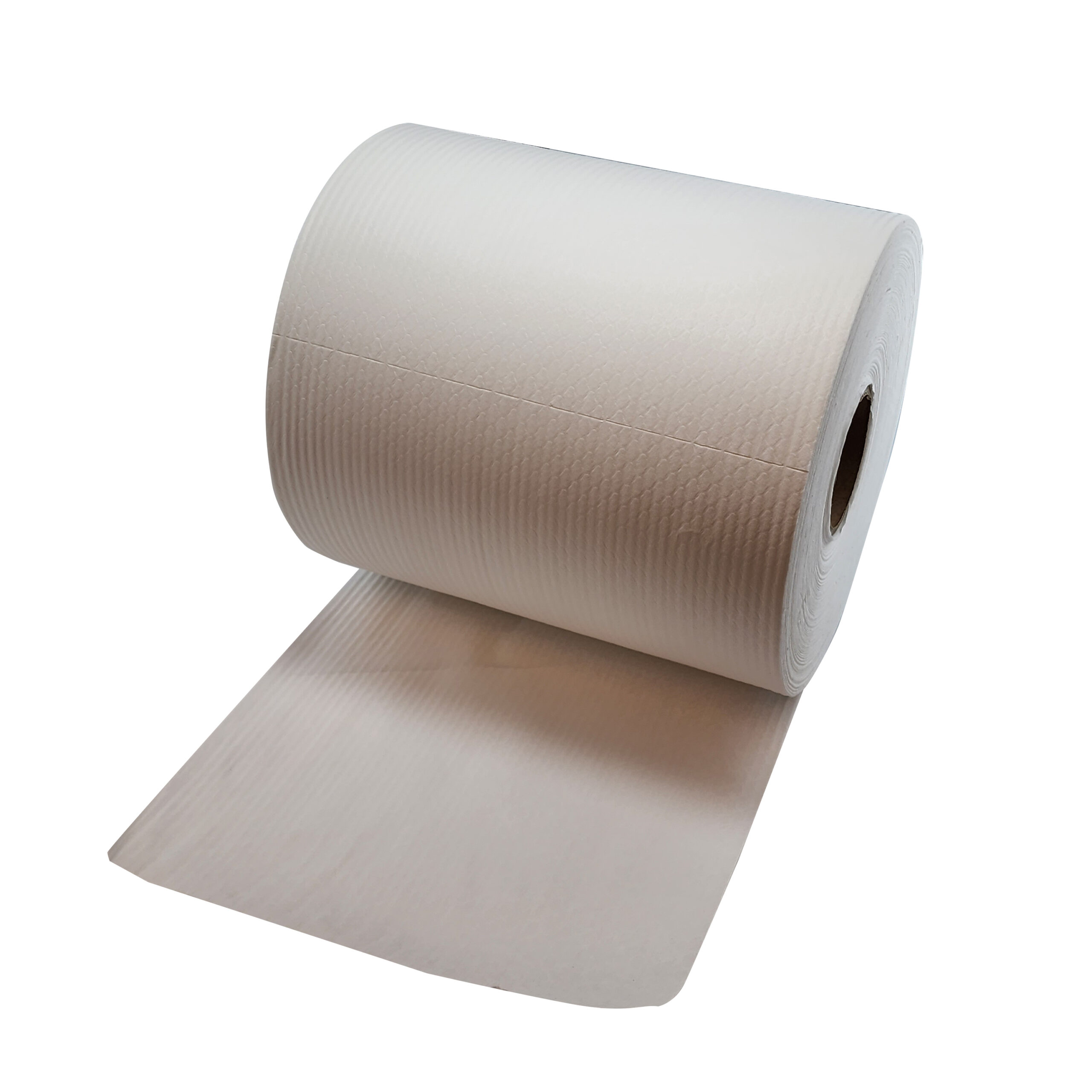 Paper Bar Rags White Industrial Paper Wipers, Medium Duty Jumbo Roll - Wiping Rags