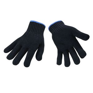 Gants en tricot bleu résistant de qualité supérieure - 800 grammes/douzaine
