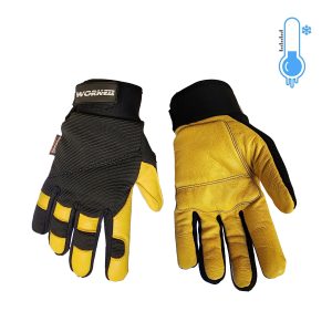 Winter- mechanics gloves - tan goat + thinsulate