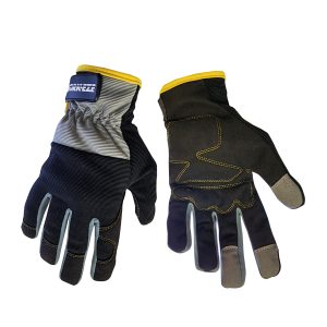 Mechanics glove - synthetic leather w/ velcro strap