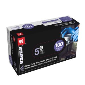 Wipeco Nitrile 5 mil Blue Disposable Glove - Image 2