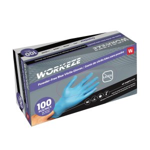 Gant jetable bleu Wipeco Vinyl-Nitrile 5 mil
