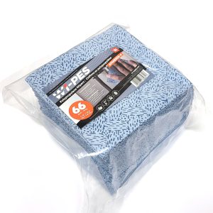 chiffons en polypropylène bleu