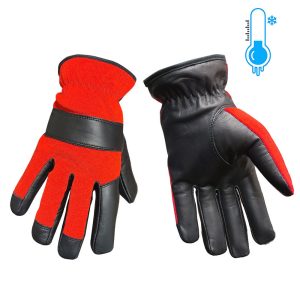 Winter Lined Mechanics Style Glove