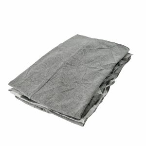 chiffons en polaire gris