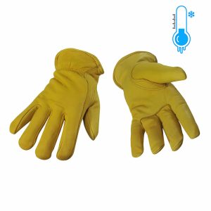 Deerskin drivers glove, C100 thinsulate