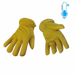 Winter - Premium grade goatskin grain leather, C100 Thinsulate™ liner and elasticized cuff