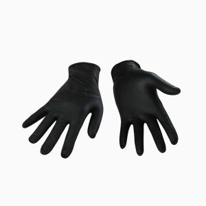 Wipeco Nitrile 5 mil Black Disposable Glove - Image 2