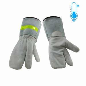 Mitaine de juge de lignes d'hiver avec manchette et doublure de 5"