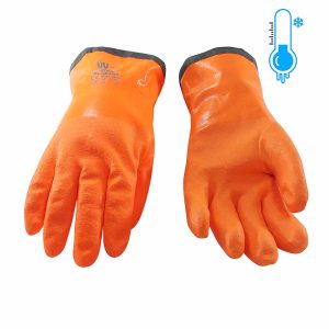 High Visibility Orange  Nitrile 12" Super Flexible "Blizzard" Glove