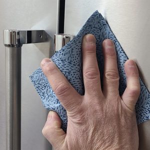 chiffons en polypropylène bleu – Image 2