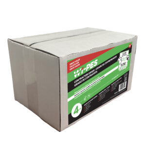 New Washed Econo White Mixed Knit Wipers 4lb Box - Image 3