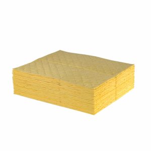 Heavy weight hazmat yellow pads
