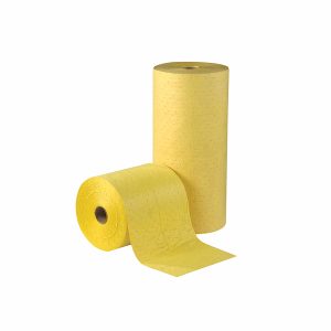 Heavy weight hazmat yellow split roll