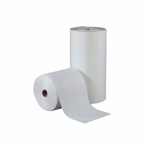 Light weight white oil only split roll