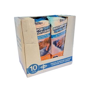 Shinex™ 14" 260 GSM Microfiber multipurpose cloths - Image 4