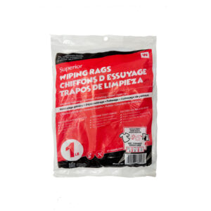 New washed white knit wipers - Superior Wiping Rags 1lb