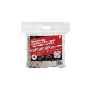 New washed white knit wipers - Superior Wiping Rags 4lb